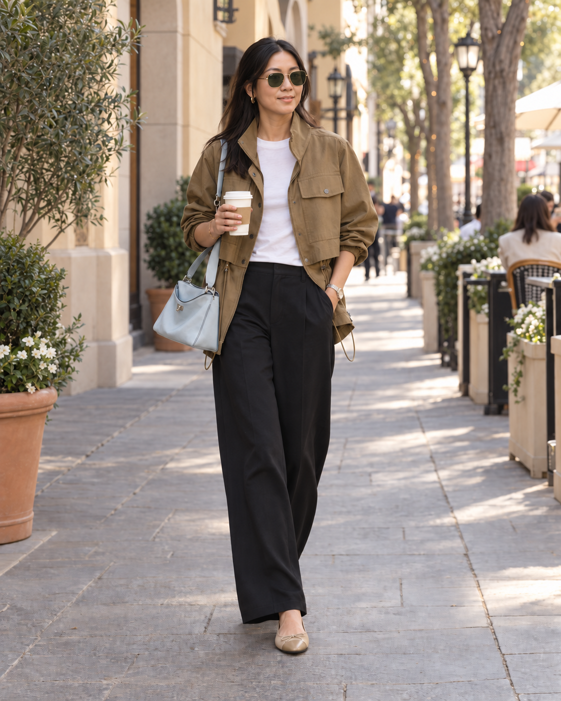 What to Wear to Parent Coffee When Everyone Looks Casually Polished
