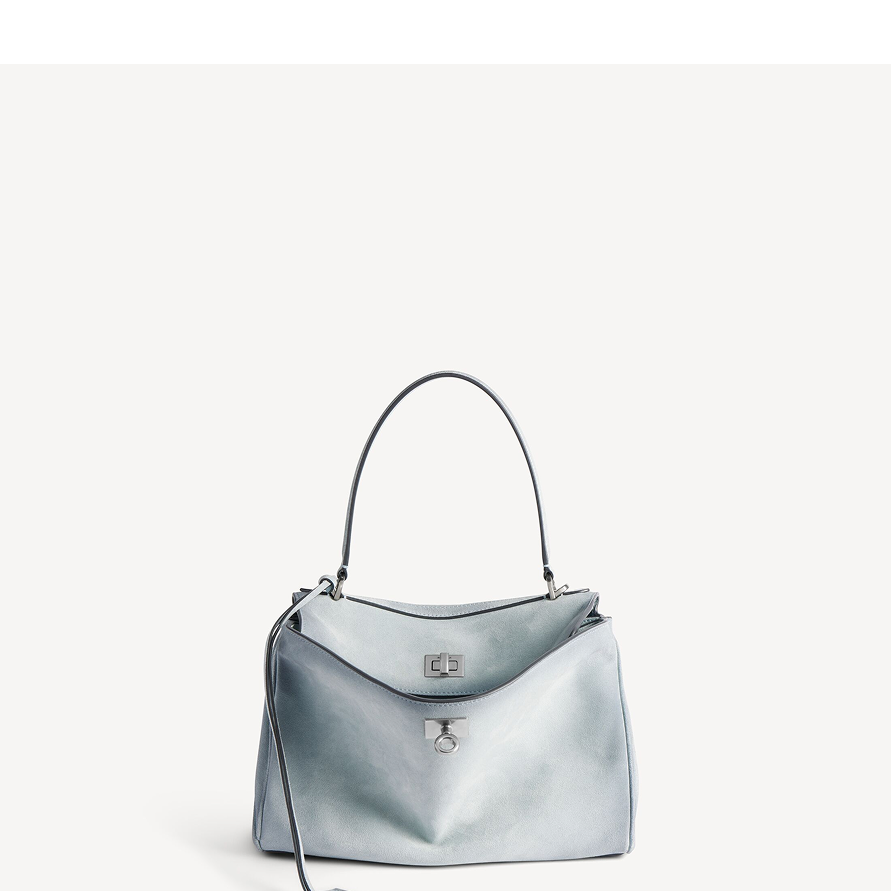 Balenciaga Rodeo Small handbag in Polar Blue