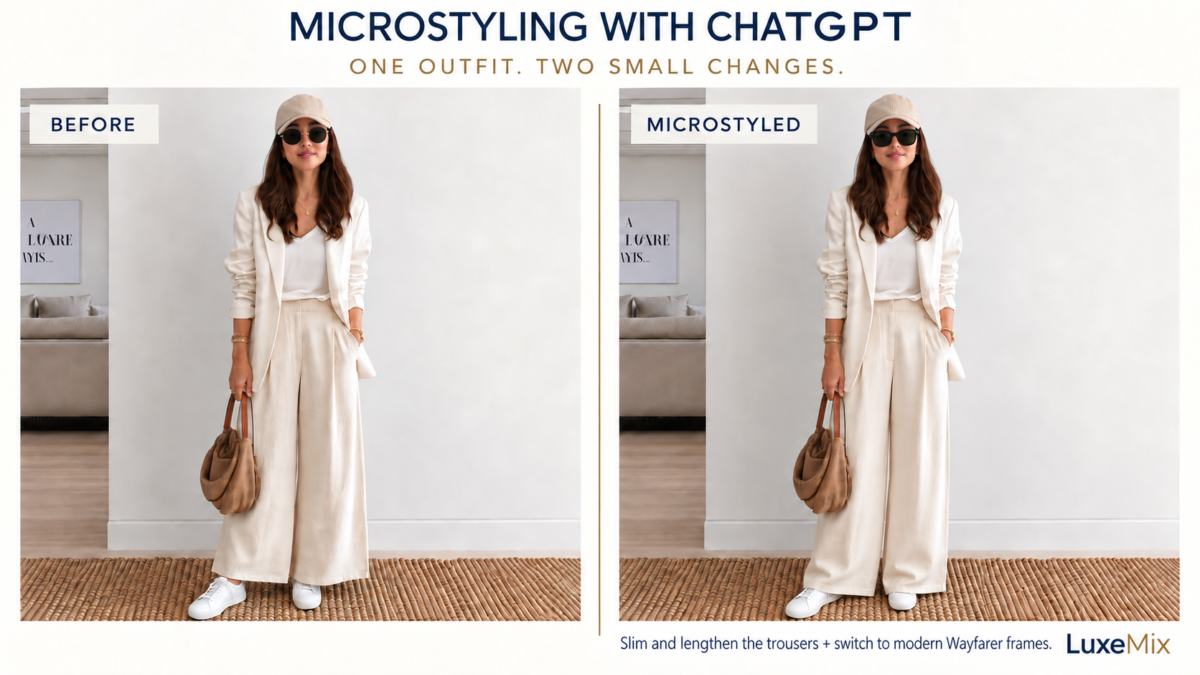 How to Use ChatGPT to Style an Outfit: My Microstyling Method